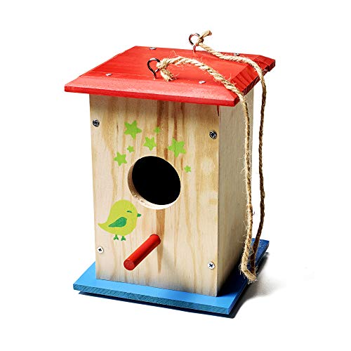 Stanley Jr Diy Bird House Kit For Kids And Adults Easy Assembly Paint